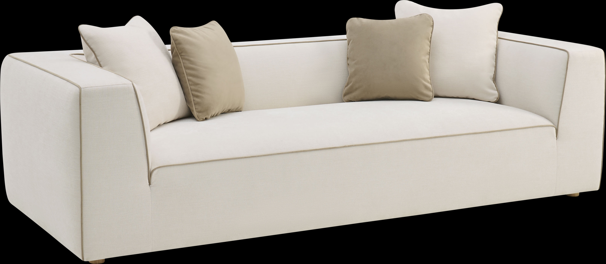 Tuliptime Cream Sofa - Thumbnail - Image 2