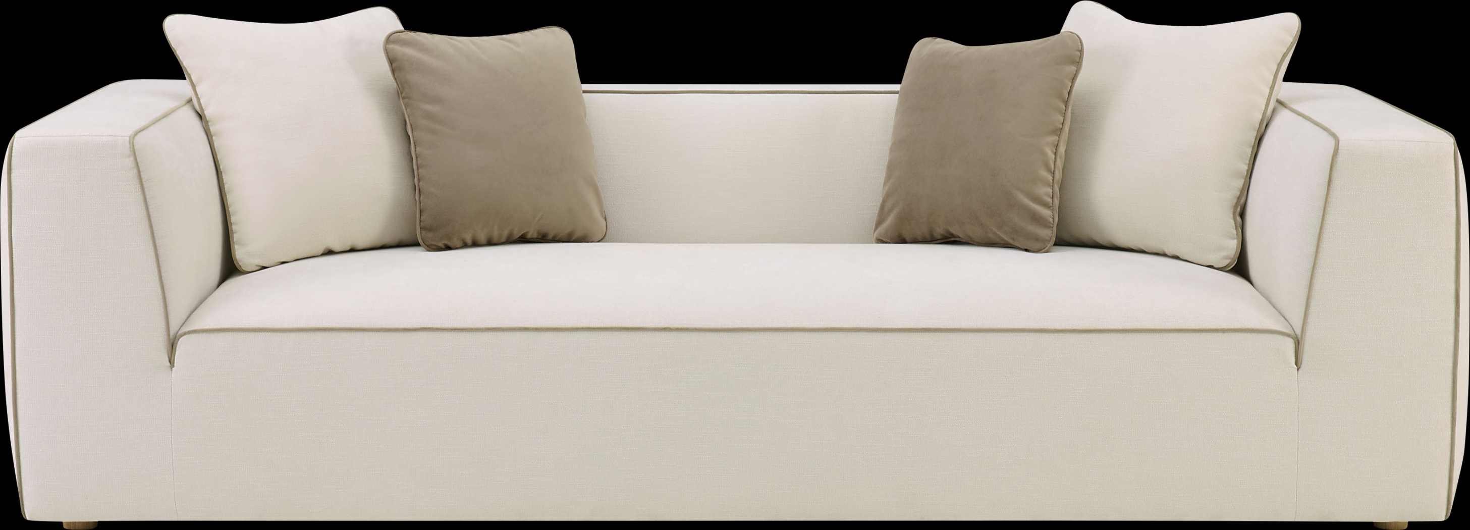 Tuliptime Cream Sofa - Thumbnail - Image 1