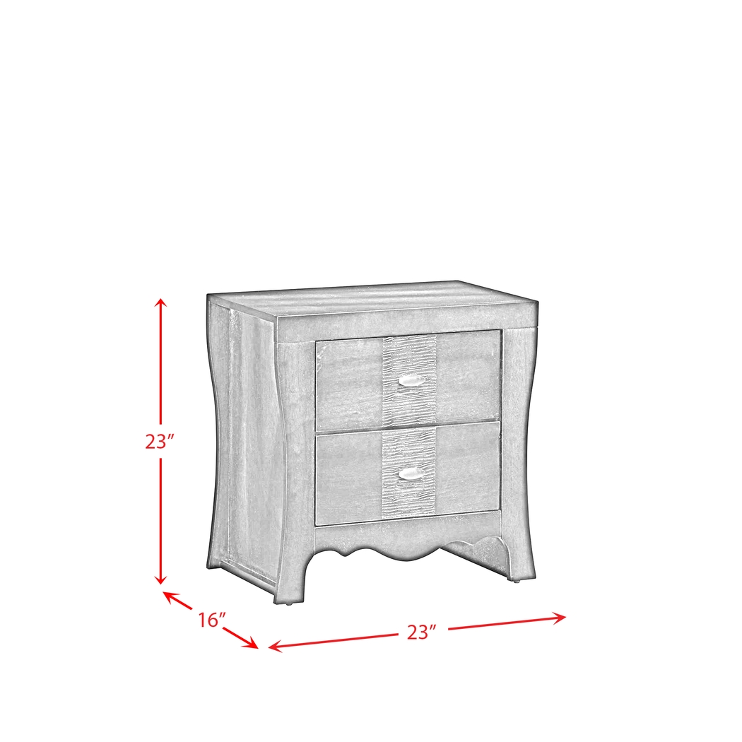 Tulipwell Espresso Nightstand - Thumbnail - Image 3