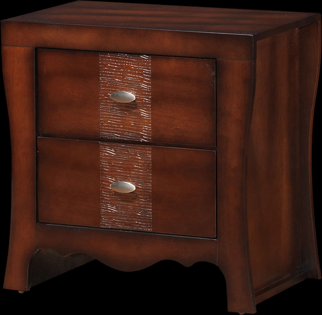 Tulipwell Espresso Nightstand - Thumbnail - Image 1