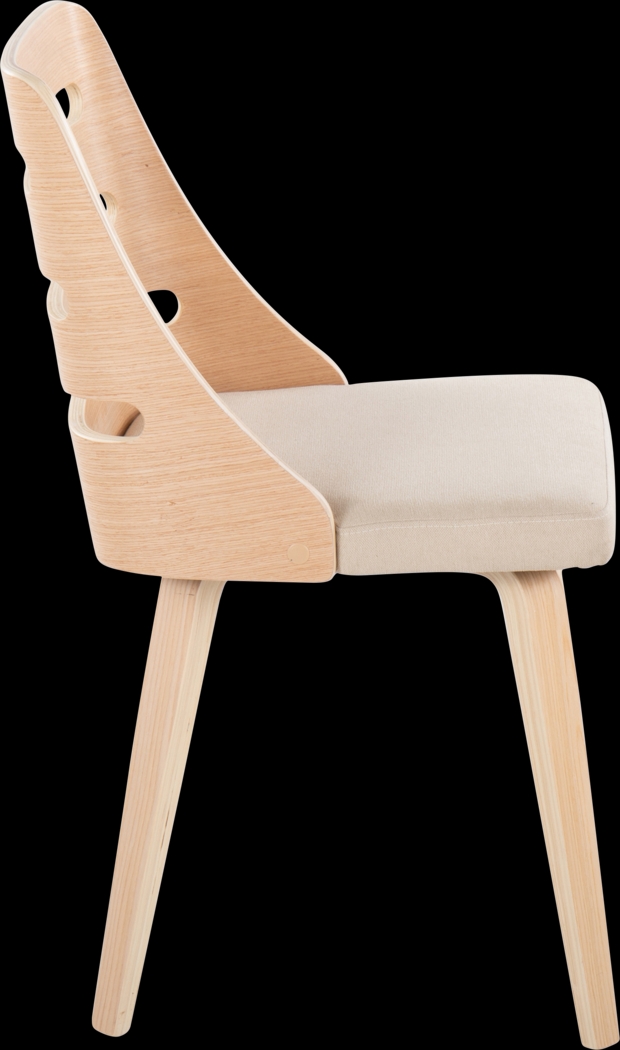 Tullahama Cream Dining Chair, Set of 2 - Thumbnail - Image 3