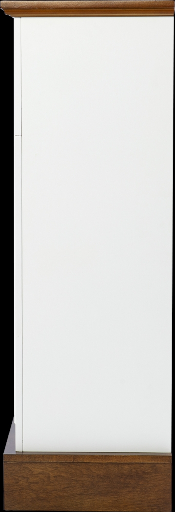 Tullamore IV White 50 in. Touch Panel Electric Fireplace - Thumbnail - Image 3