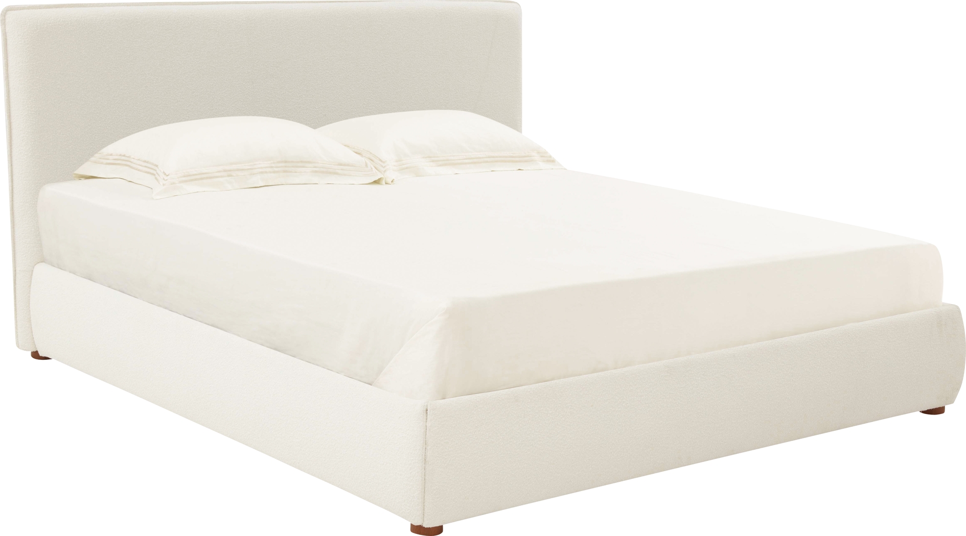 Tulli Ivory King Bed - Thumbnail - Image 1