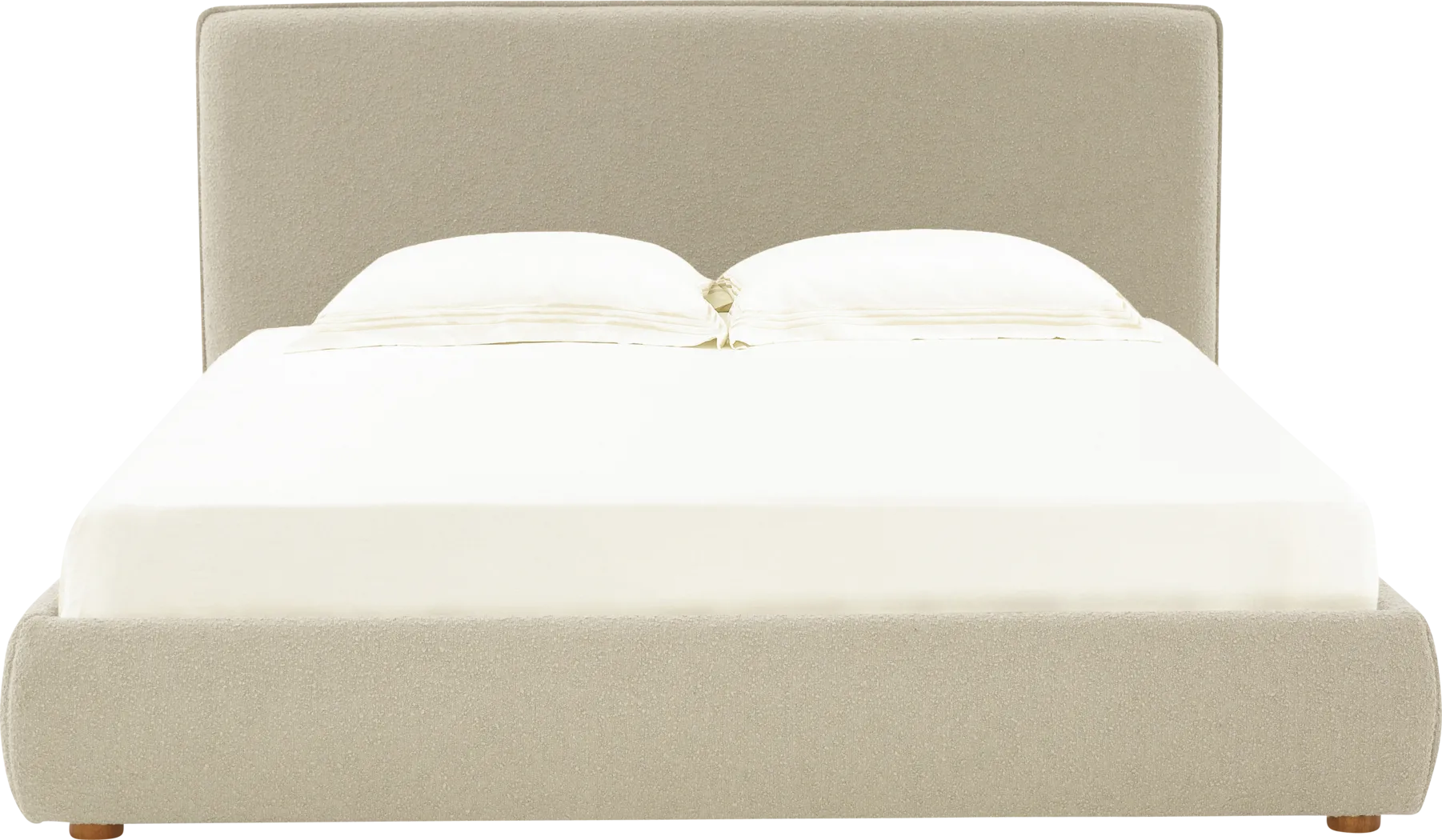 Tulli Oatmeal King Bed - Thumbnail - Image 5