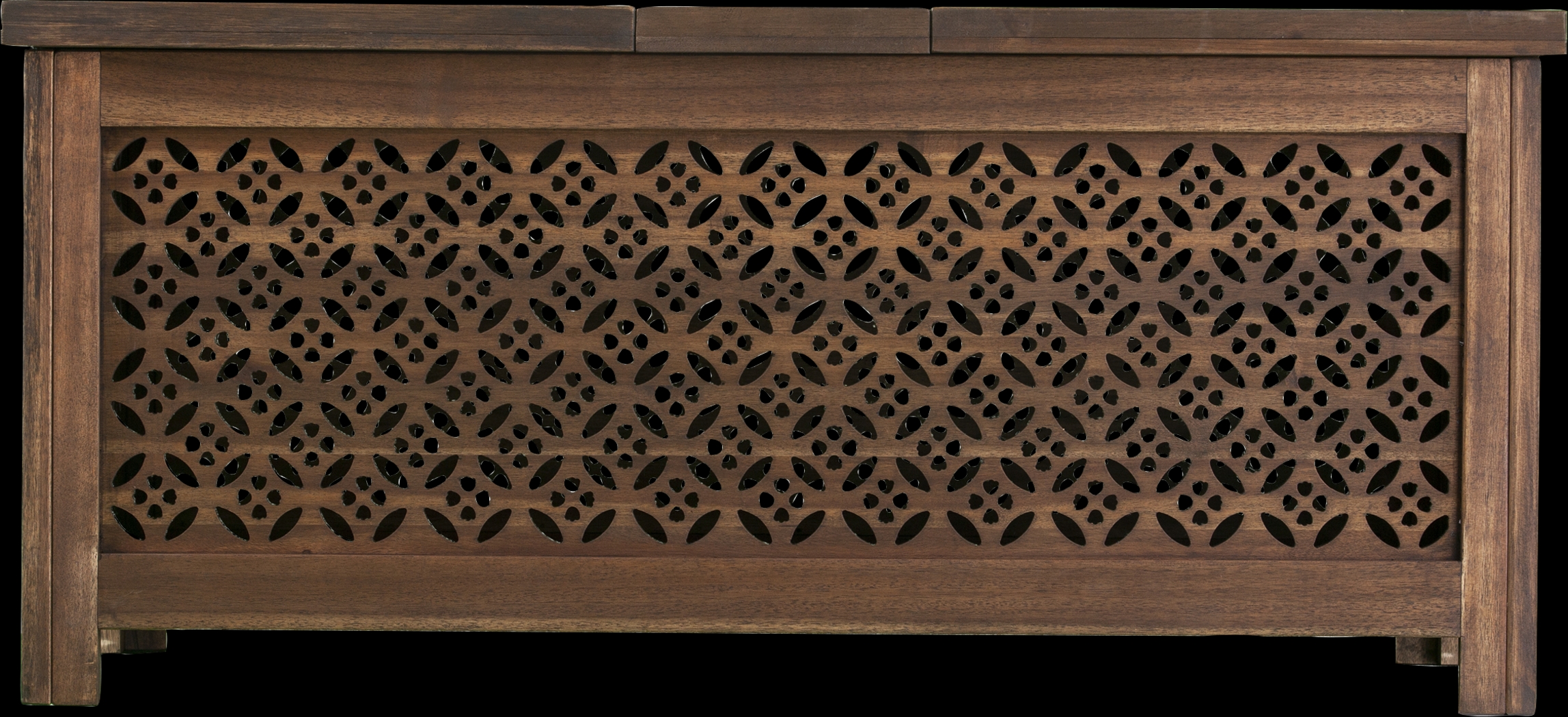 Tullier Brown Outdoor Storage Cocktail Table - Thumbnail - Image 5