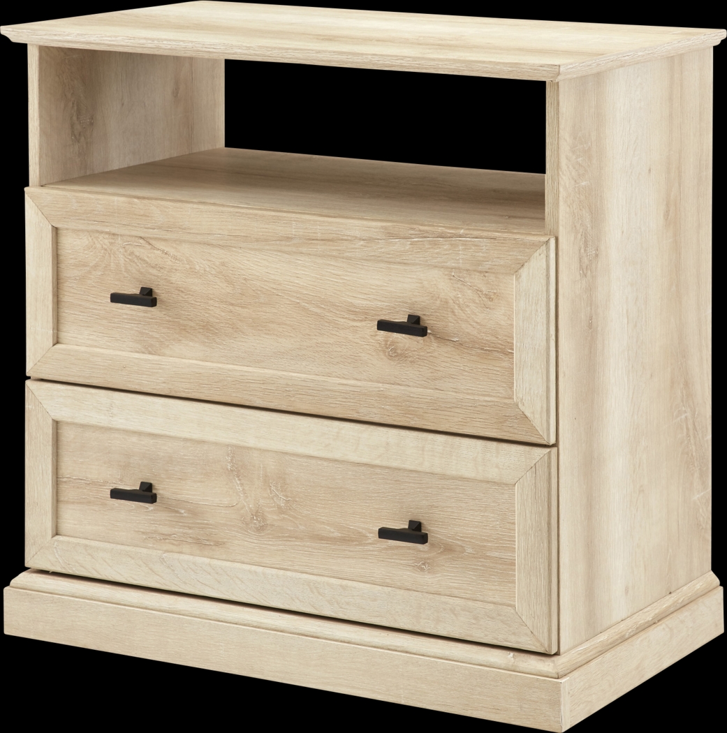 Tulough White Oak Nightstand - Thumbnail - Image 9