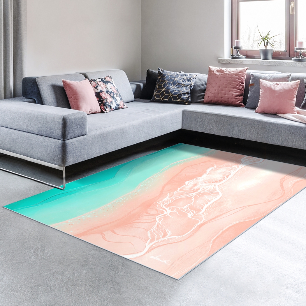 Tulrain Pink 5' x 7'7 Rug - Thumbnail - Image 2