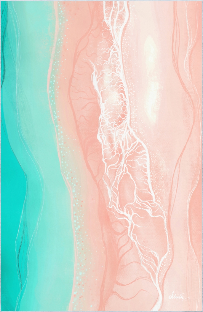 Tulrain Pink 5' x 7'7 Rug - Thumbnail - Image 1