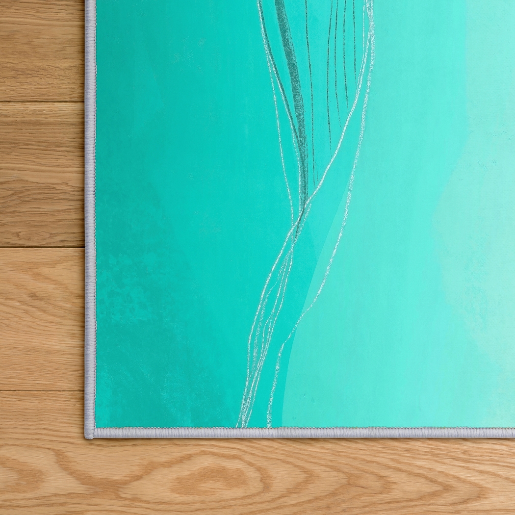 Tulrain Pink 7'7 x 10'5 Rug - Thumbnail - Image 4