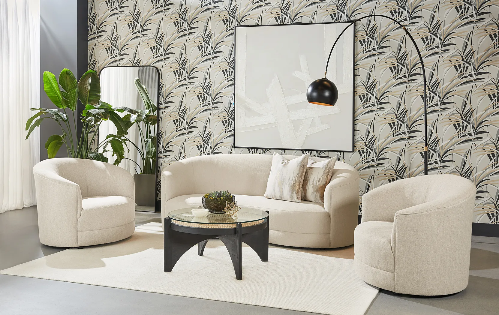 Tulum Bay Black Floor Lamp - Thumbnail - Image 7