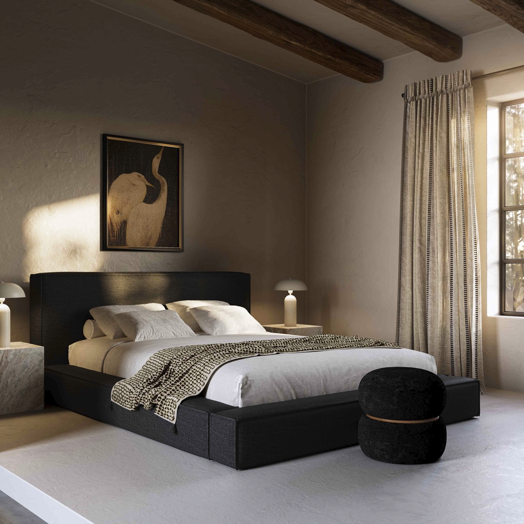 Tumelty Black Queen Bed - Thumbnail - Image 2