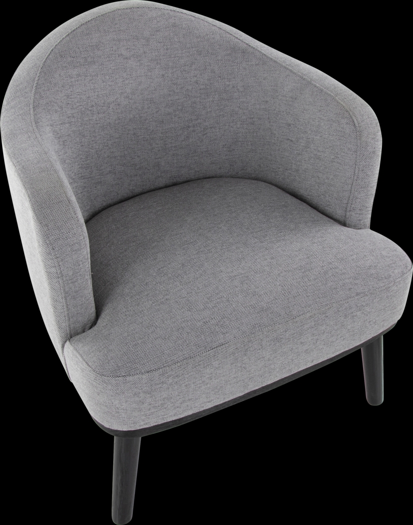 Tumpkins Gray Accent Chair - Thumbnail - Image 9