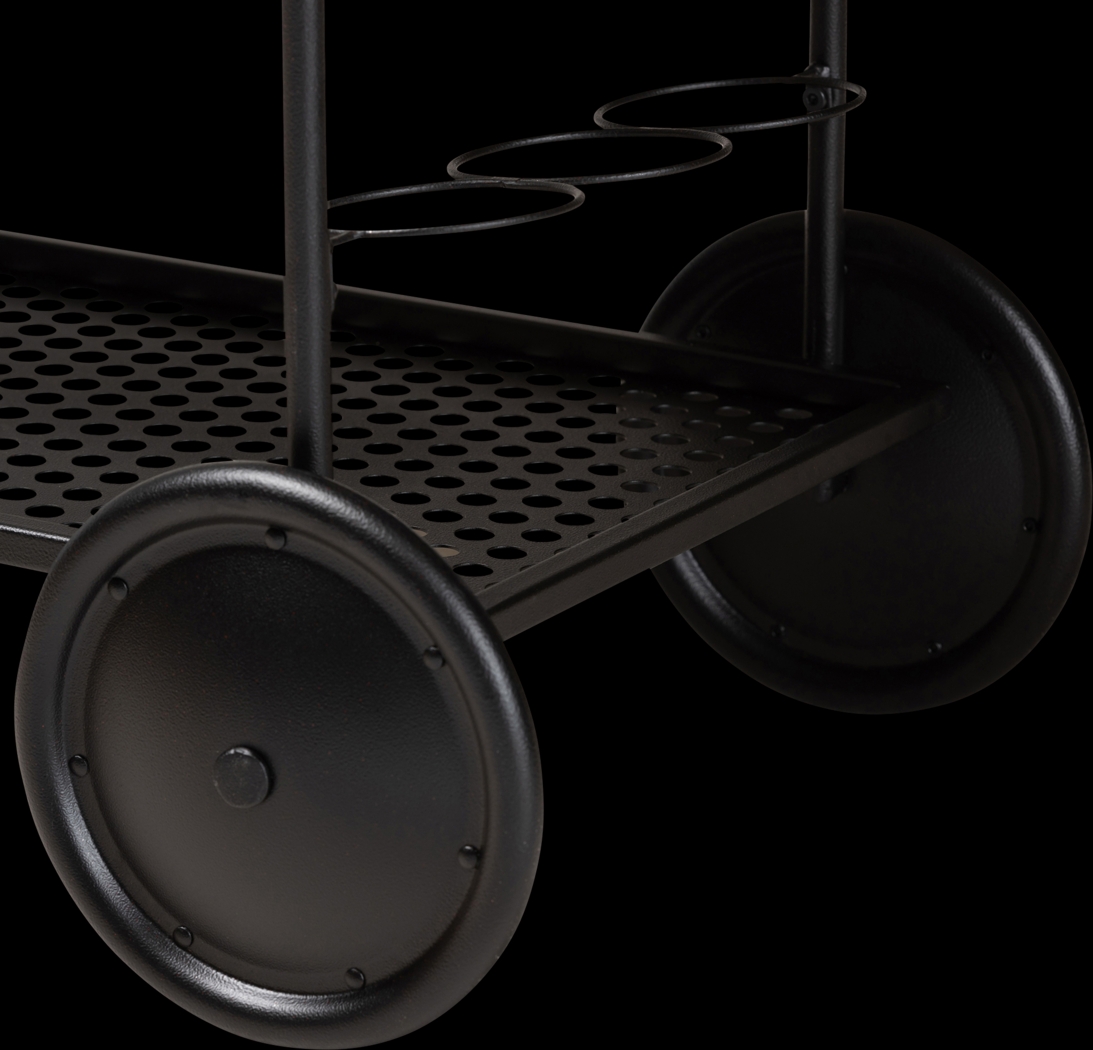 Tunbridge Black Bar Cart - Thumbnail - Image 6