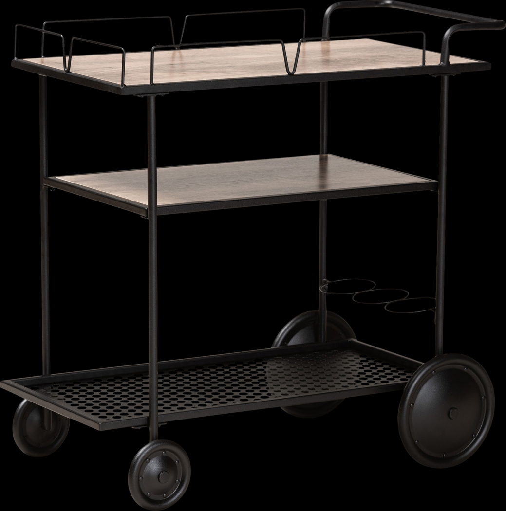 Tunbridge Black Bar Cart - Thumbnail - Image 1