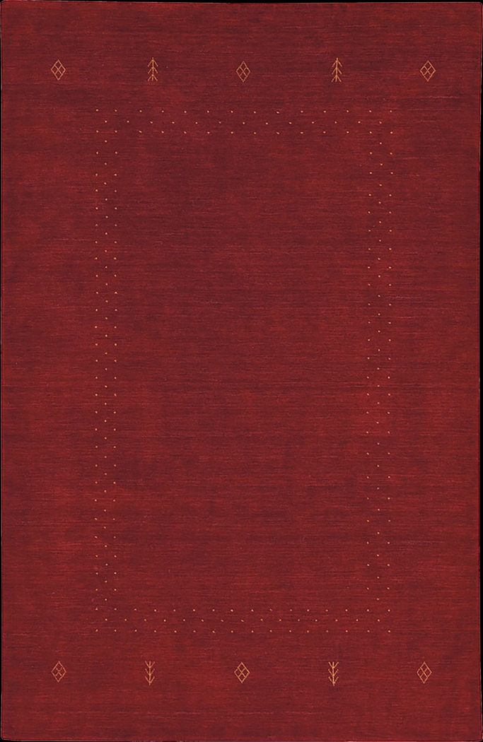 Tungami Crimson 5' x 8' Rug - Thumbnail - Image 1
