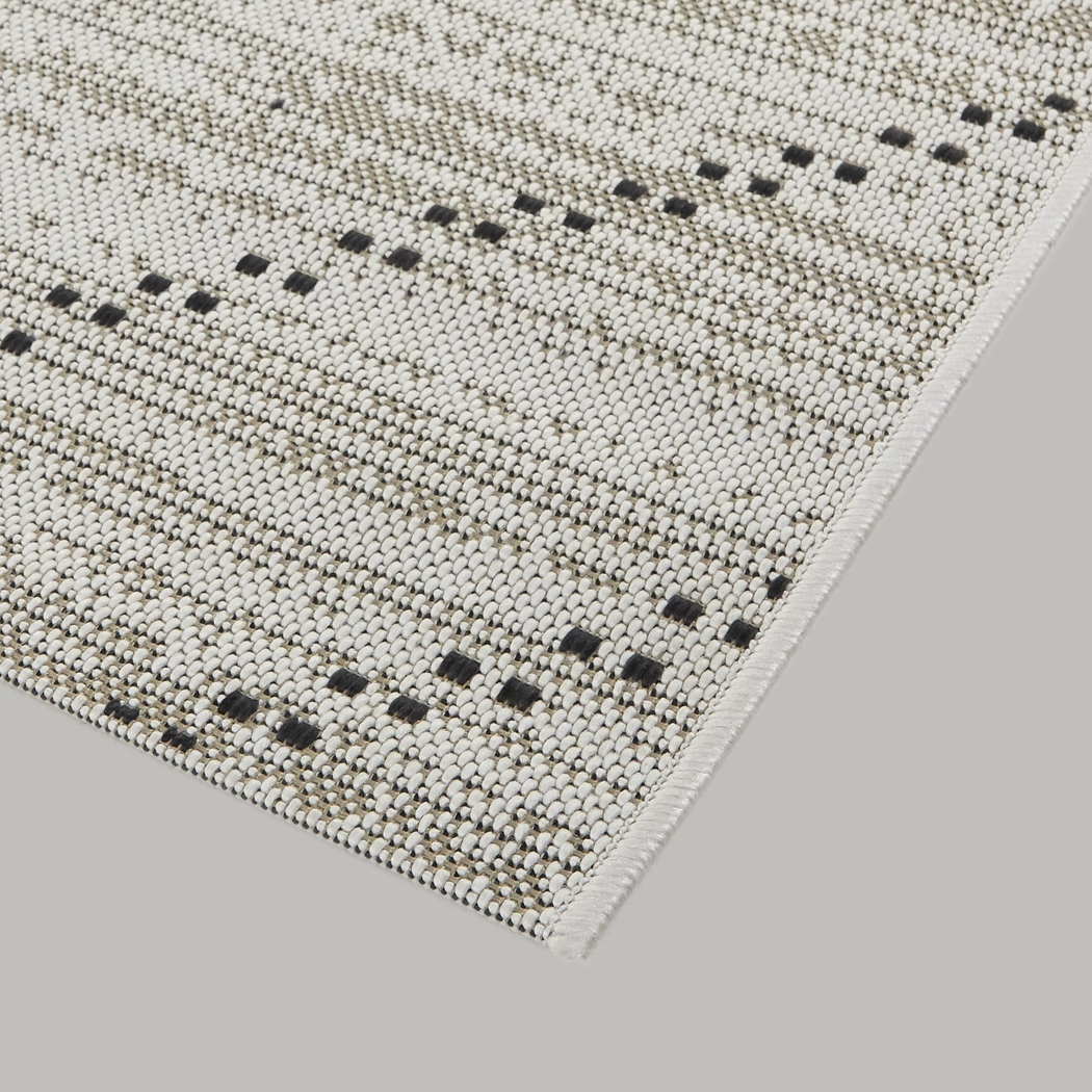 Tunisia Cream 5'3 X 7' Indoor/Outdoor Rug - Thumbnail - Image 2