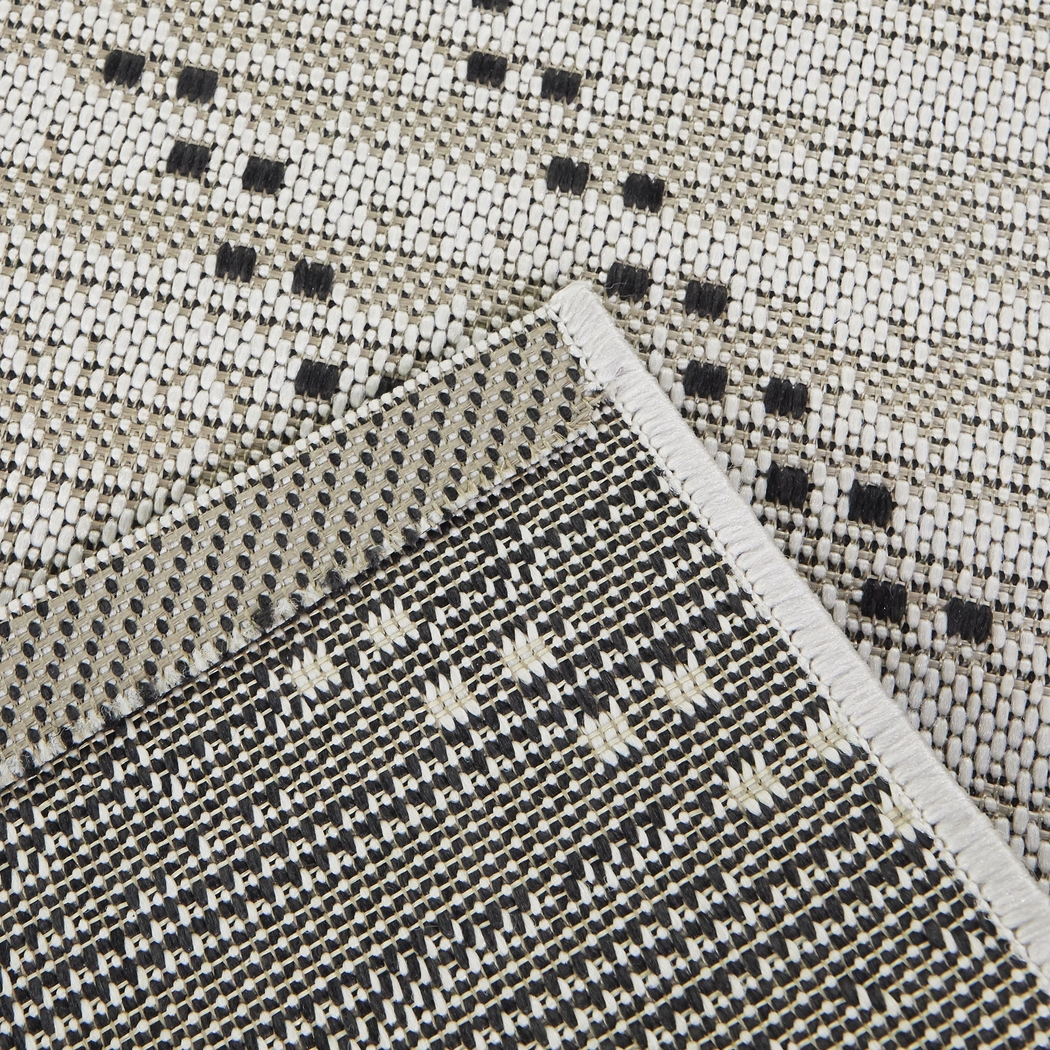 Tunisia Cream 5'3 X 7' Indoor/Outdoor Rug - Thumbnail - Image 4