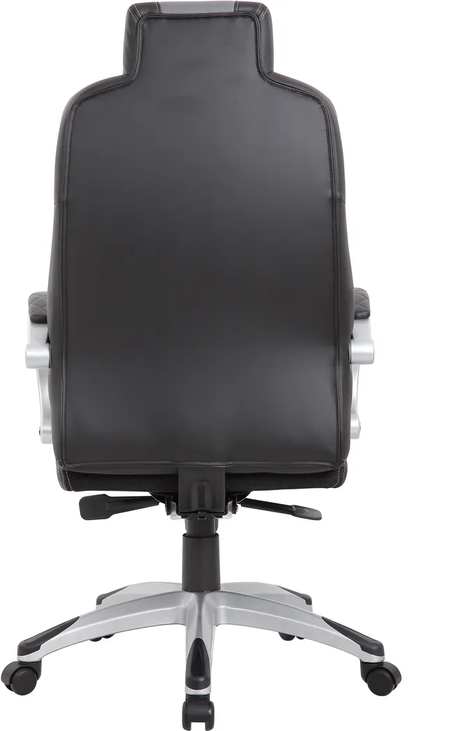 Tunlaw Black Office Chair - Thumbnail - Image 2