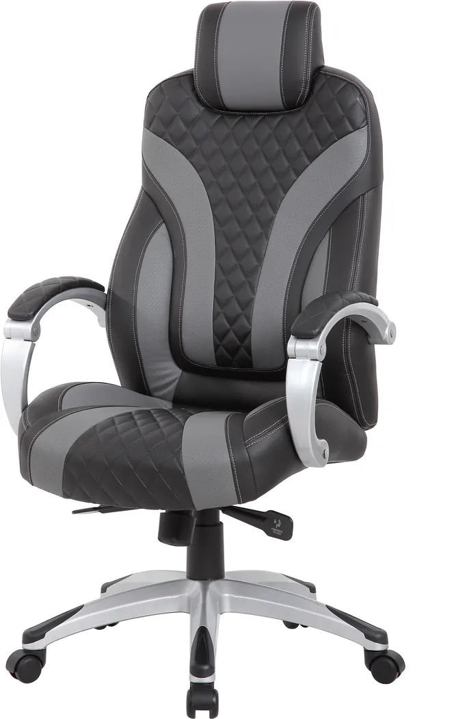 Tunlaw Black Office Chair - Thumbnail - Image 4