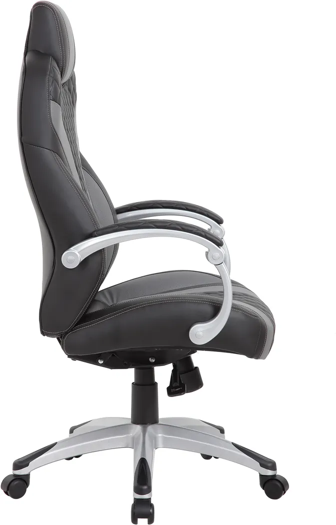 Tunlaw Black Office Chair - Thumbnail - Image 5