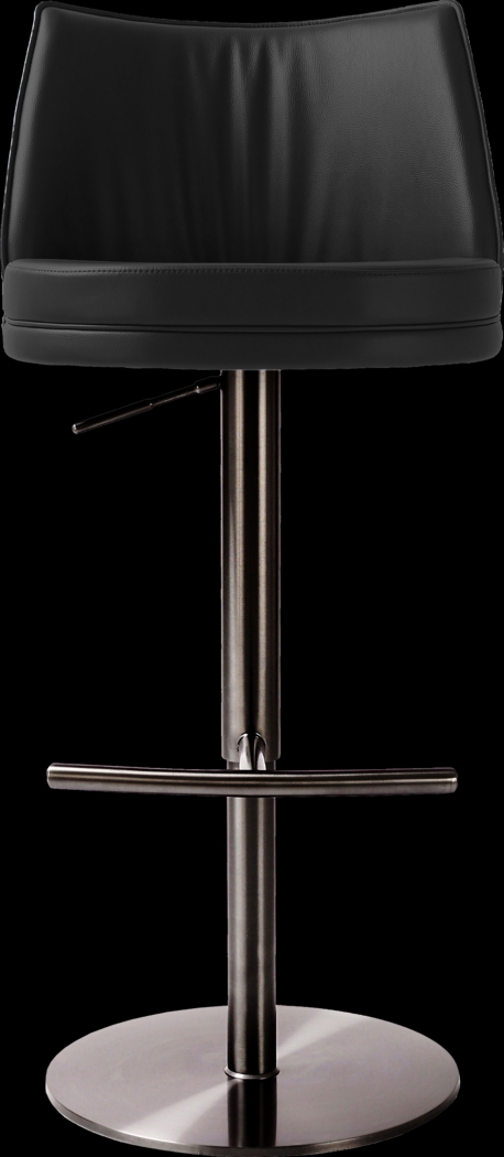Tuolomne Black Adjustable Barstool - Thumbnail - Image 3