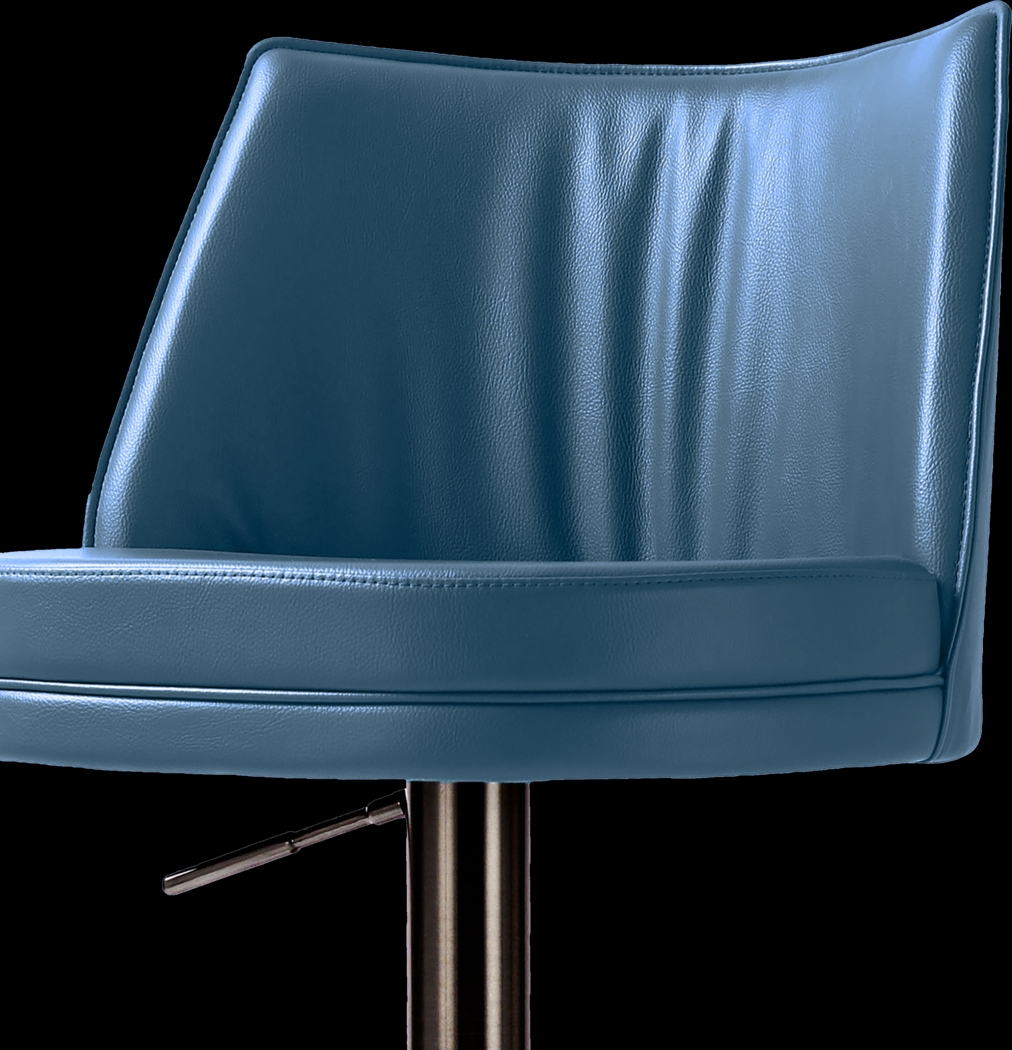 Tuolomne Blue Adjustable Barstool - Thumbnail - Image 5