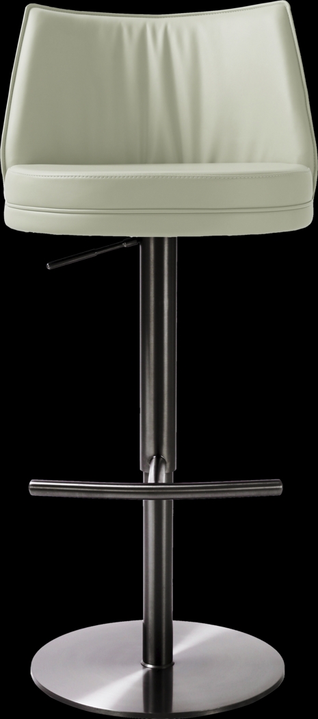 Tuolomne Light Gray Adjustable Barstool - Thumbnail - Image 3