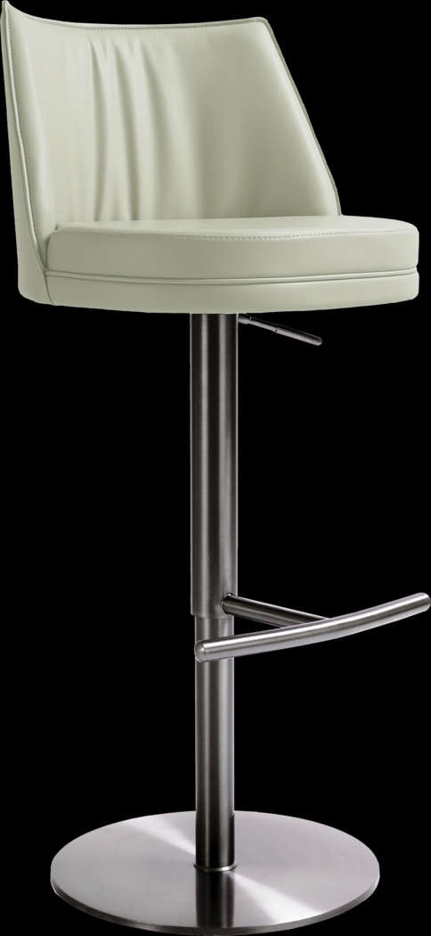 Tuolomne Light Gray Adjustable Barstool - Thumbnail - Image 1