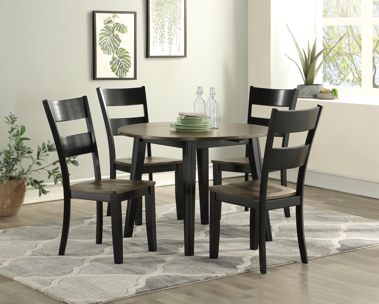 Tupa Black Dining Table - Thumbnail - Image 3