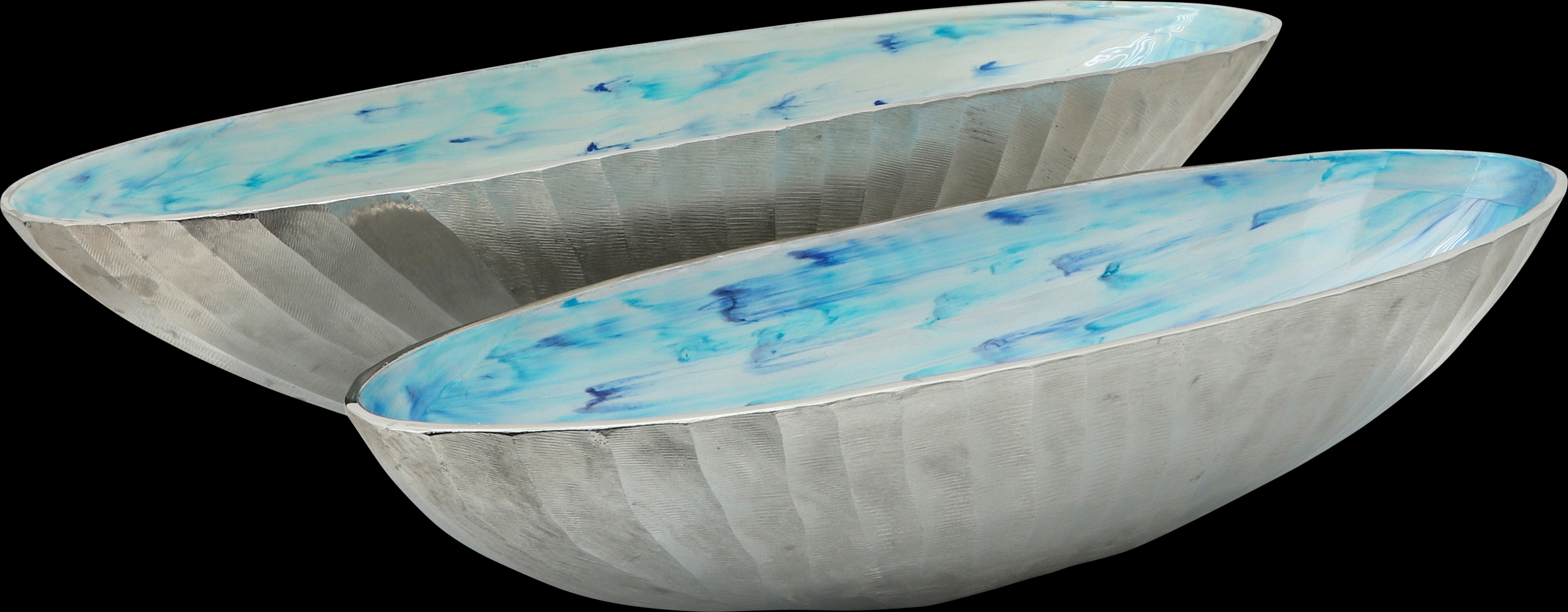 Turcotte Blue Bowl, Set of 2 - Thumbnail - Image 1