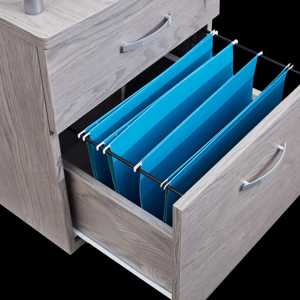 Turdale Gray File Cabinet - Thumbnail - Image 9