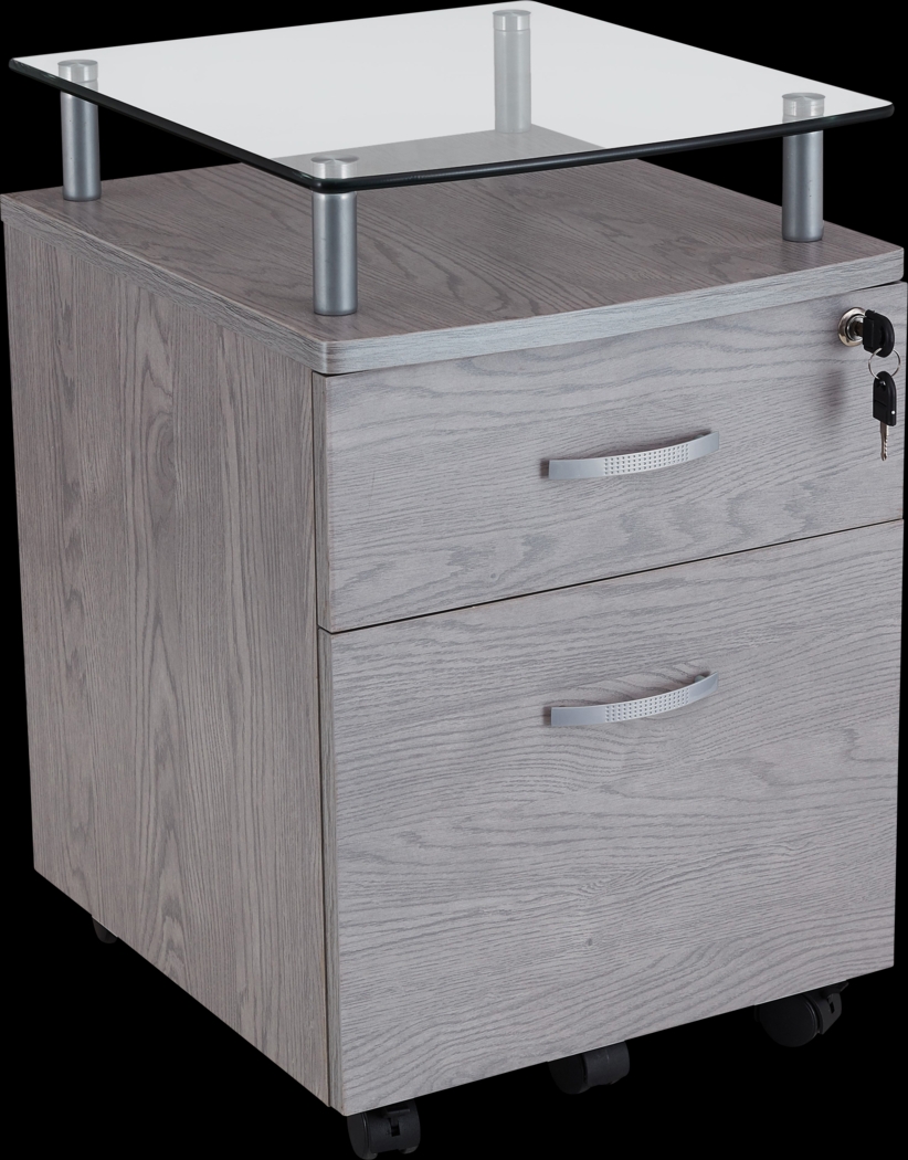 Turdale Gray File Cabinet - Thumbnail - Image 1