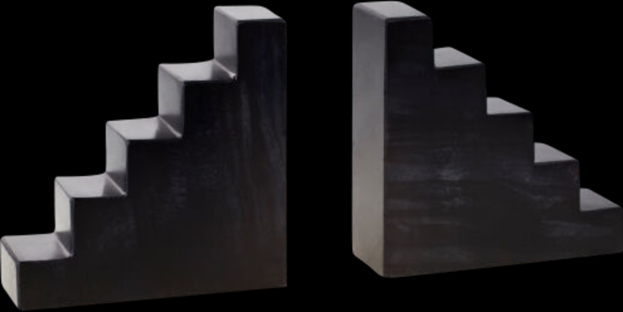 Turi Gray Bookend, Set of 2 - Thumbnail - Image 1