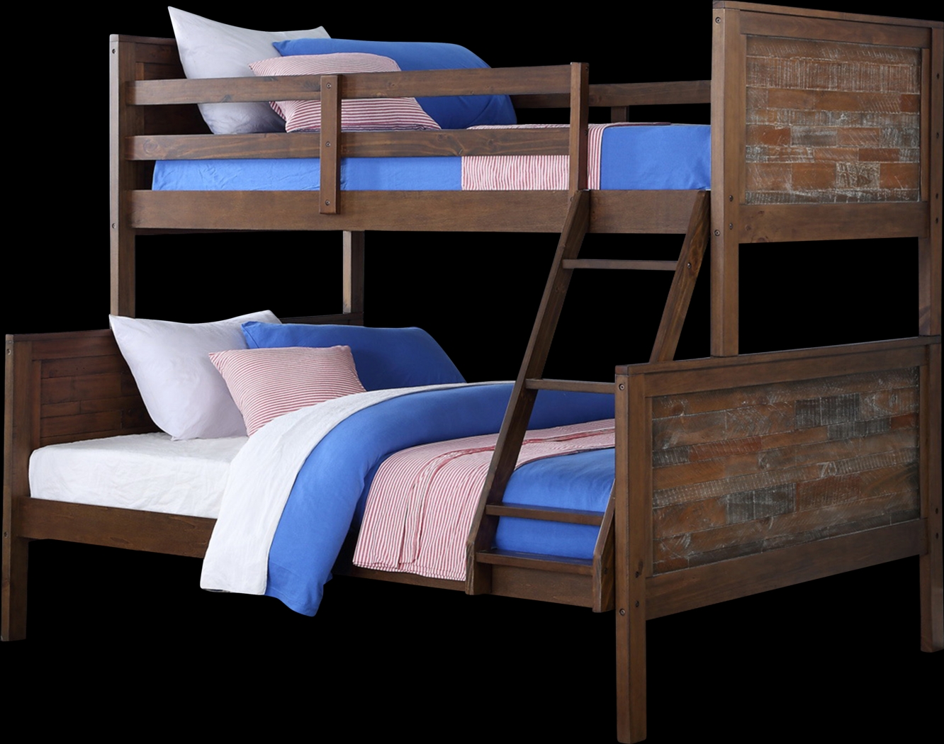 Turin Ridge Brown Twin/Full Bunk Bed - Thumbnail - Image 2
