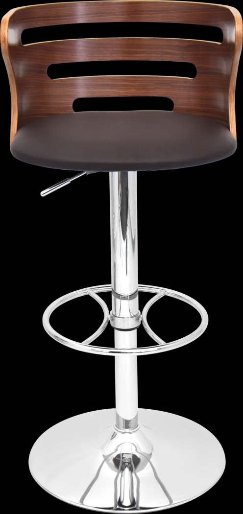 Turrentine Brown Adjustable Barstool, Set of 2 - Thumbnail - Image 5