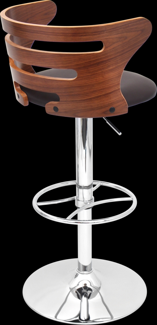 Turrentine Brown Adjustable Barstool, Set of 2 - Thumbnail - Image 8