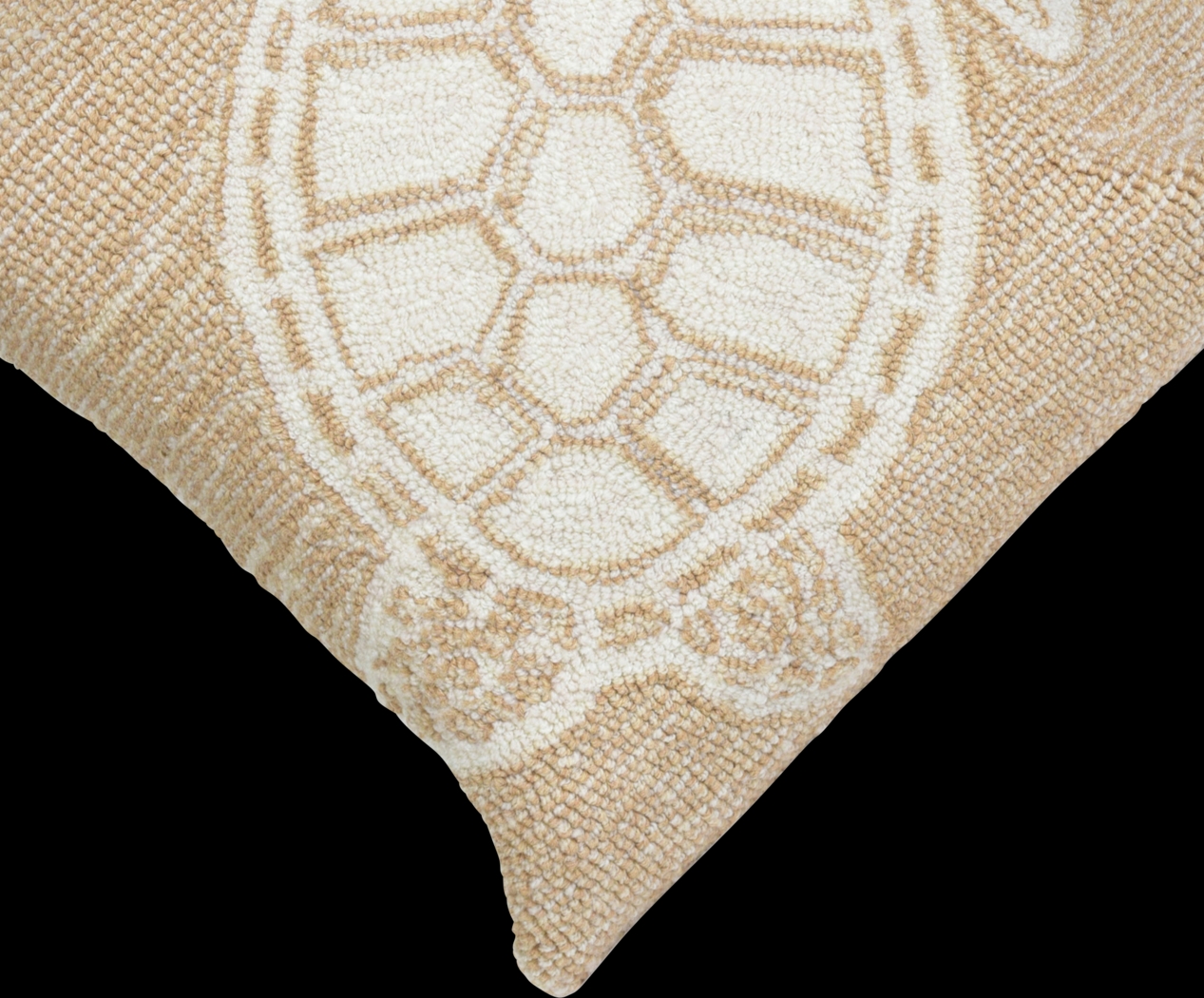 Turtle Cove Neutral Indoor/Outdoor Accent Pillow - Thumbnail - Image 5