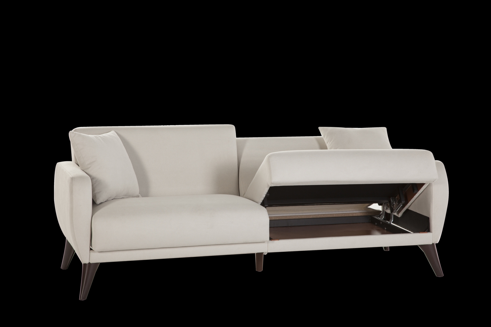 Tusico Beige Sleeper Sofa - Thumbnail - Image 3