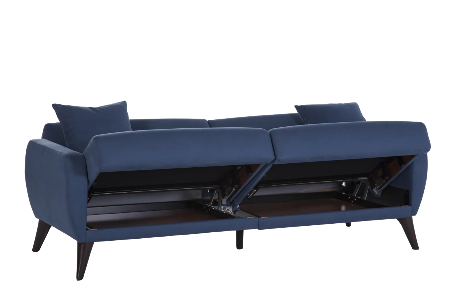 Tusico Blue Sleeper Sofa - Image 5