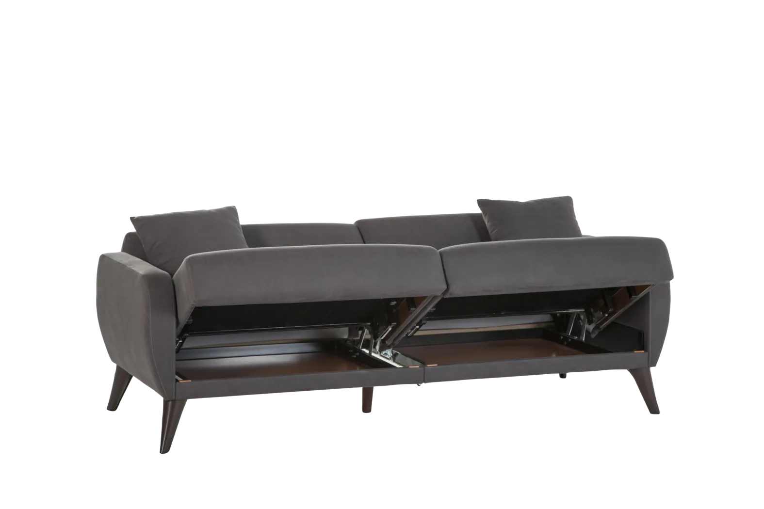 Tusico Charcoal Sleeper Sofa - Image 5