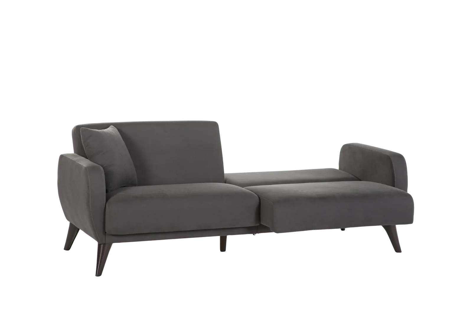 Tusico Charcoal Sleeper Sofa - Image 6