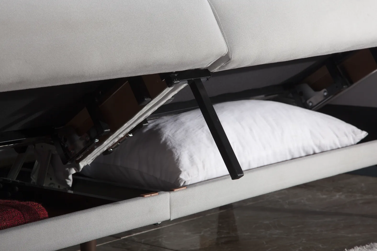 Tusico Gray Sleeper Sofa - Image 11