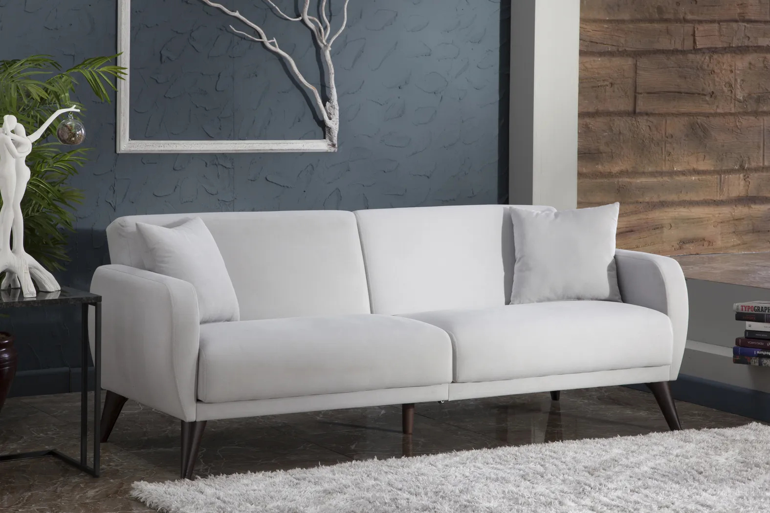 Tusico Gray Sleeper Sofa - Image 13