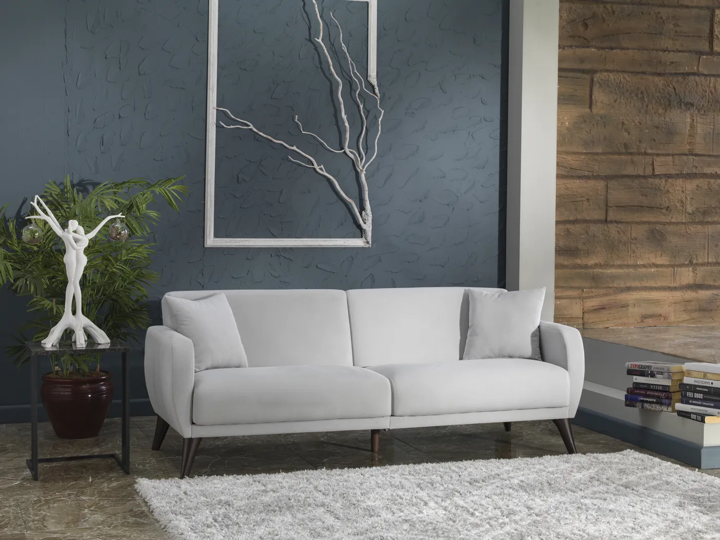Tusico Gray Sleeper Sofa - Image 14