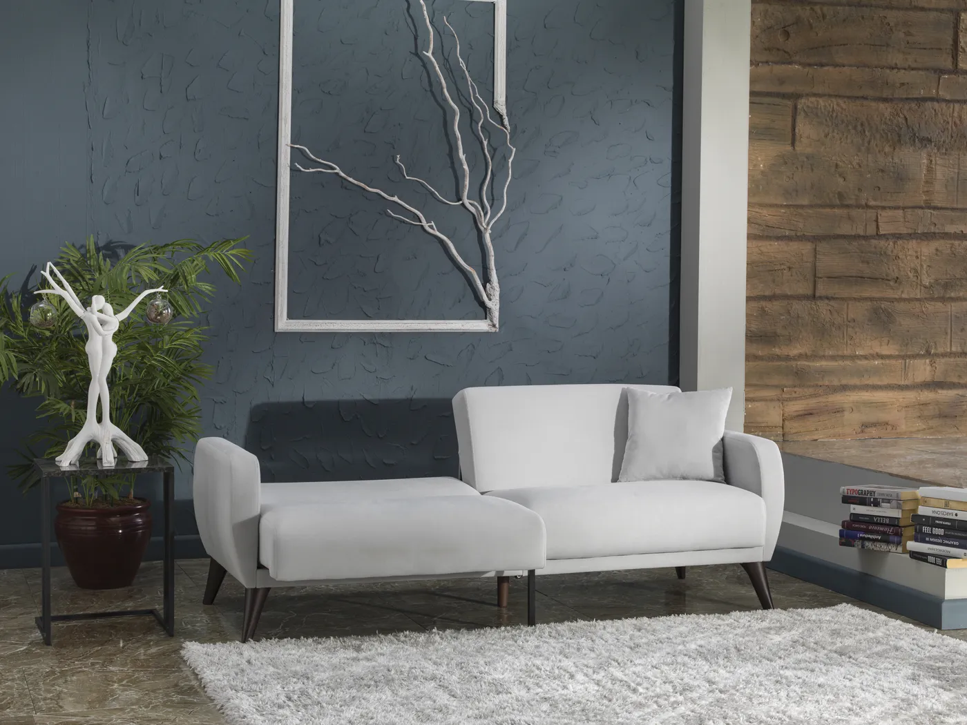 Tusico Gray Sleeper Sofa - Image 18