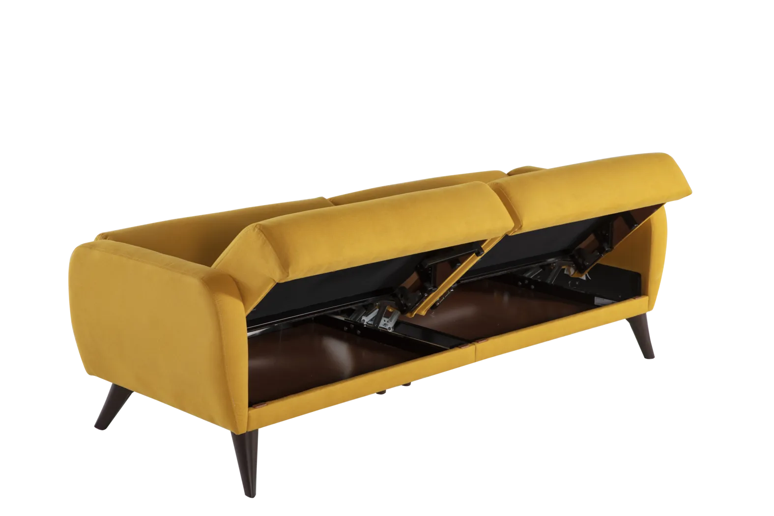 Tusico Yellow Sleeper Sofa - Image 5