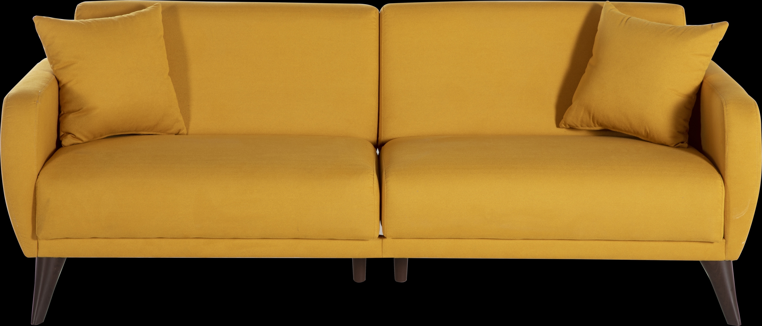 Tusico Yellow Sleeper Sofa - Thumbnail - Image 1