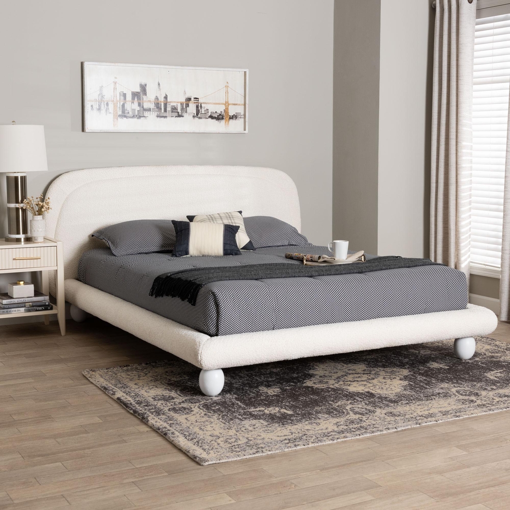 Tuteur Ivory Queen Bed - Thumbnail - Image 2