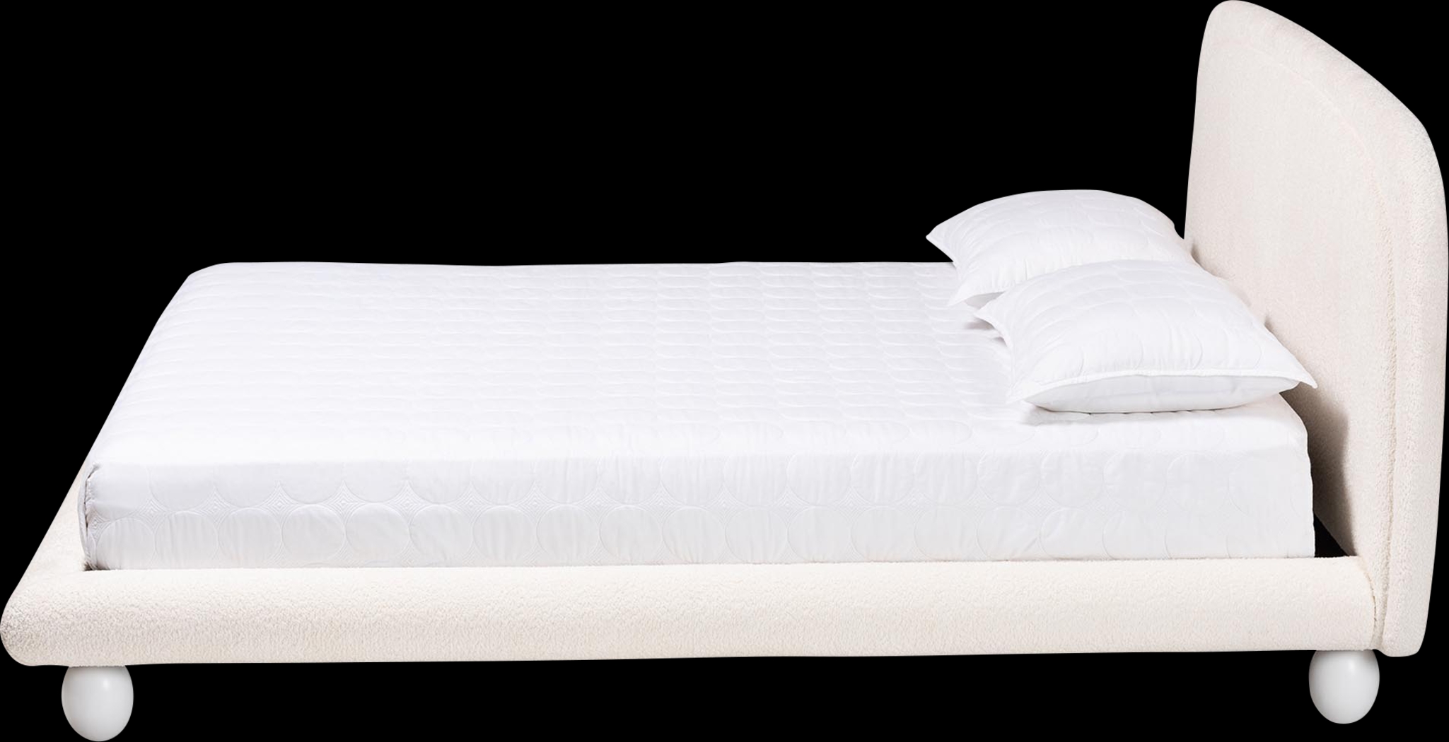 Tuteur Ivory Queen Bed - Thumbnail - Image 3