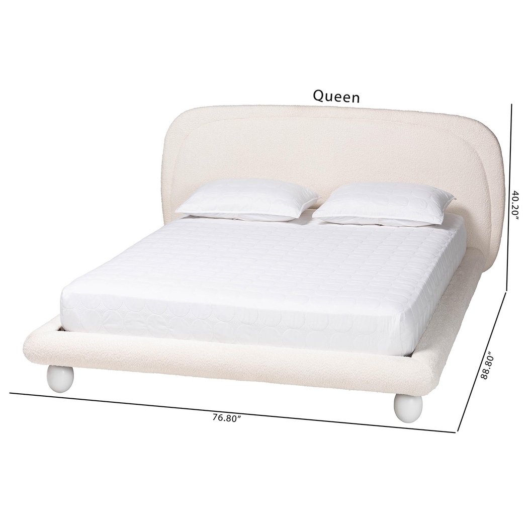 Tuteur Ivory Queen Bed - Thumbnail - Image 9